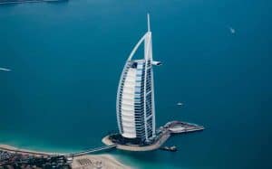 迪拜帆船酒店的照片，位于迪拜的海滨，那里有迪拜有趣的活动