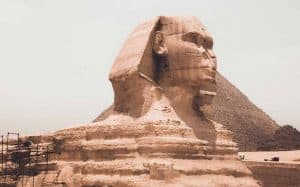 埃及的狮身人面像在电影中永垂不朽