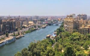 开罗的尼罗河